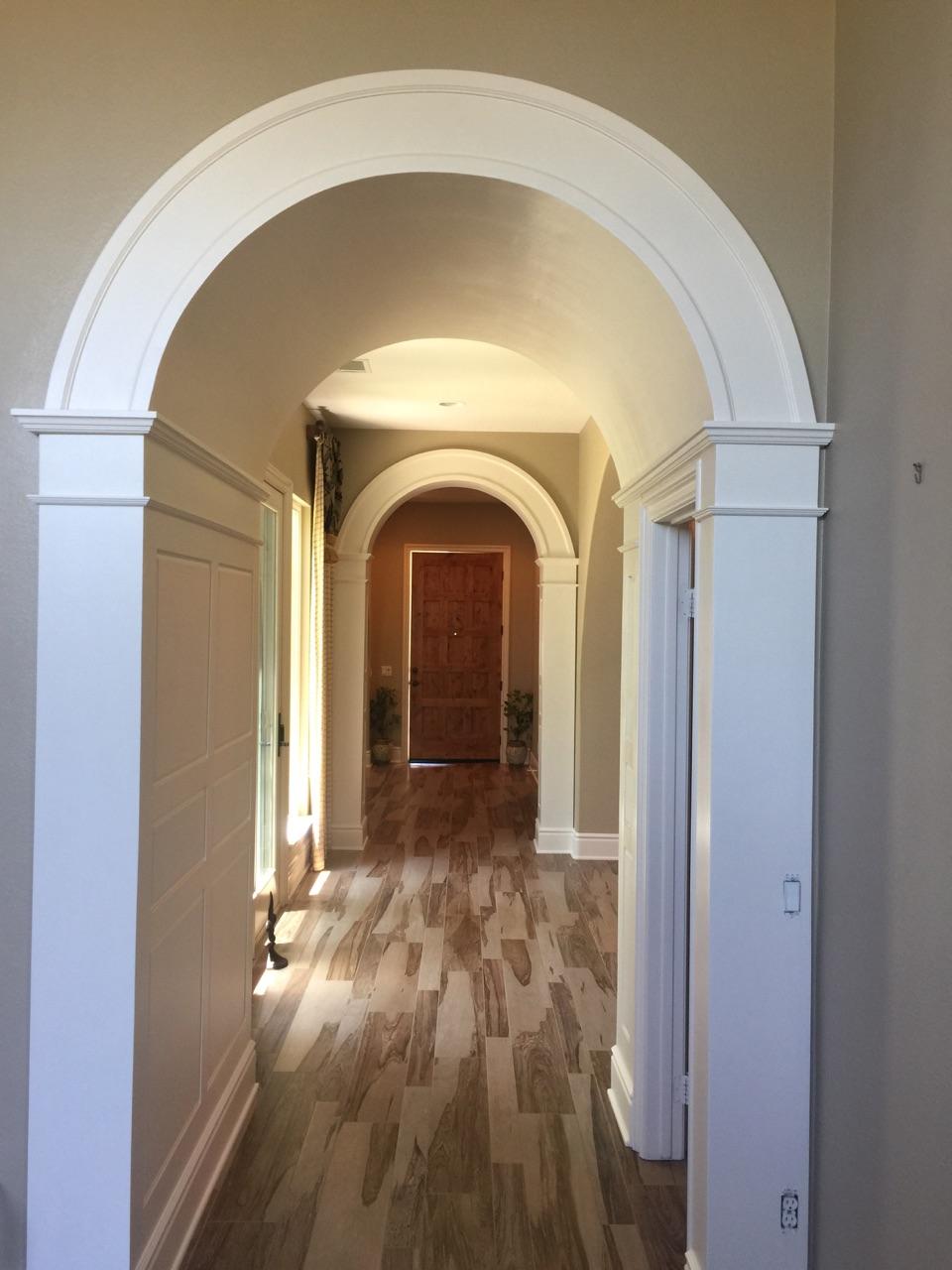 Custom woodcraft detail